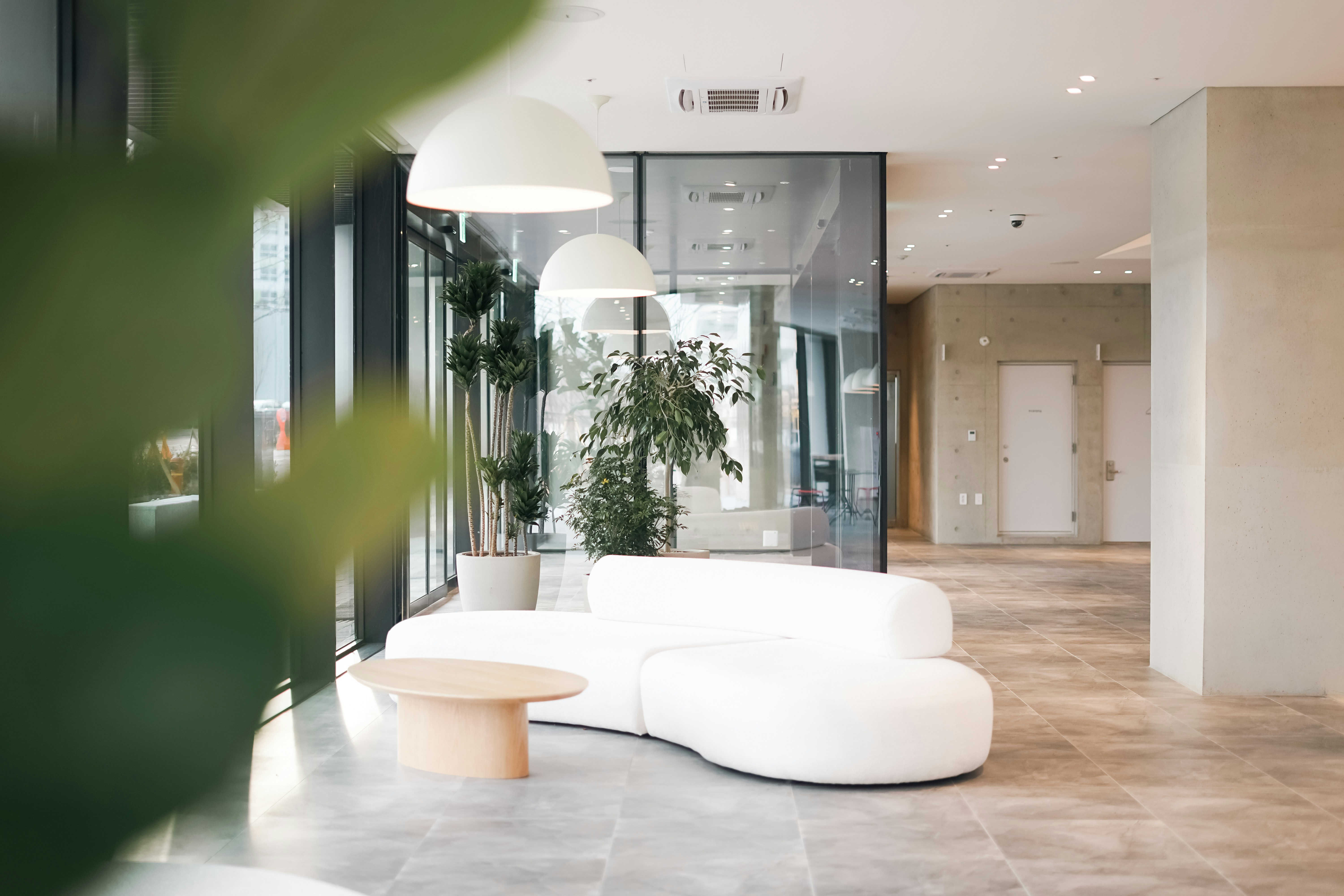 Modern corporate office interior